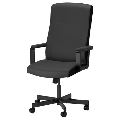 [IKEA/イケア/通販]MILLBERGET ミルベルゲット 回転チェア, ムールム ブラック[E](c)(40489395)
