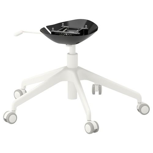[IKEA/イケア/通販]LANGFJALL ロングフィェル スターベース 脚5本＆キャスター, ホワイト[CE](a)(50410537)