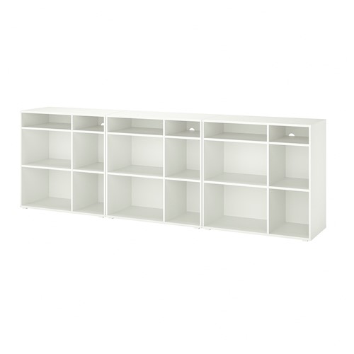 [IKEA/イケア/通販]VIHALS ヴィーハルス シェルフコンビネーション, ホワイト【北欧・ラック】[3](a)(69478018) 45,784円