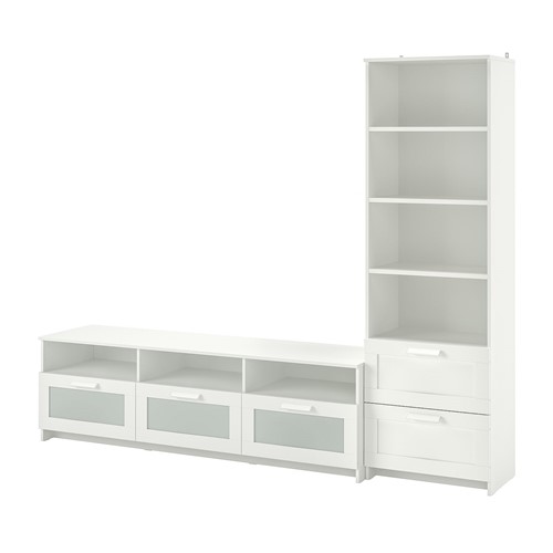 [IKEA/イケア/通販]BRIMNES ブリムネス テレビボード, ホワイト[4](a)(29477247)｜WEBYセレクション　店