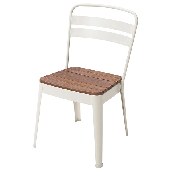 [IKEA/イケア/通販]NORRMANSO ノッルマンソー チェア 屋外用, 室内/屋外用 ベージュ/アカシア材[ED](a)(30511194)
