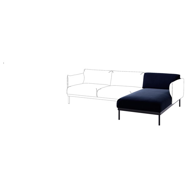 [IKEA/イケア/通信販売]APPLARYD エップラリード 寝居敷き一部分, ジューパルプ うす暗い青み[LI](a)(70504323)