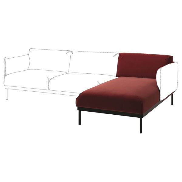 [IKEA/イケア/通信販売]APPLARYD エップラリード 寝居敷き一部分, ジューパルプ 赤いこと赤銅色[LI](a)(30504320)