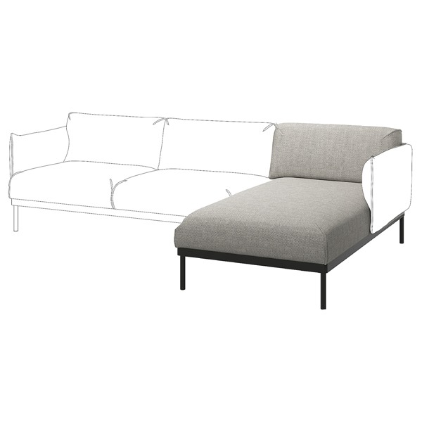 [IKEA/イケア/通信販売]APPLARYD エップラリード 寝居敷き一部分, 花の冠デ ともし火薄墨色[LI](a)(70506261)