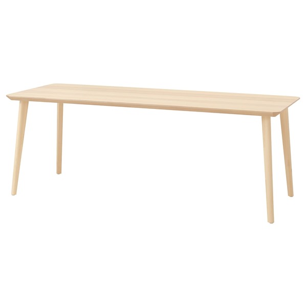 IKEA　イケア　ダイニングテーブル VABY ヴェビ 140x85 cm 1240002002722_1.jpg