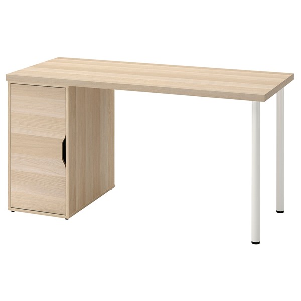IKEA イケア ALEX アレクス PCデスク オーク調 LAGKAPTEN ラグカプテン / ALEX アレクス デスク, ホワイト