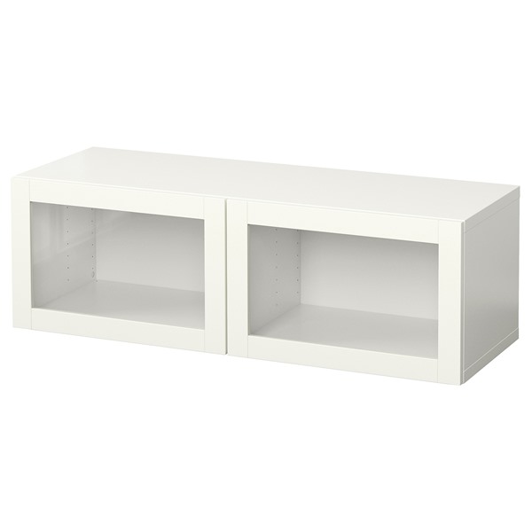 [IKEA/イケア/通販]BESTA ベストー 壁取り付け式キャビネットコンビネーション, ホワイト/シンドヴィーク ホワイト[7](a)(39441936)