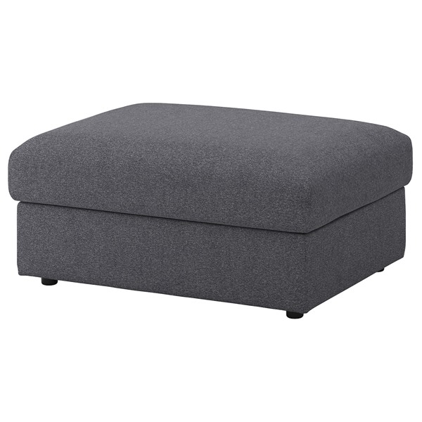 GAMLEHULT ガムレフルト IKEA オットマン 収納付き、籐／チャコール GAMLEHULT ガムレフルト オットマン 収納付き, 籐, チャコール