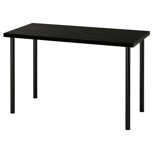 [IKEA/イケア/通信販売]LAGKAPTEN ラグカプテン / ADILS オディリス 事務机, 黒いこと赤銅色/黒いこと[5](c)(29417022)