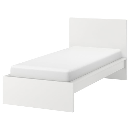 IKEA ベッドフレーム グリムスブ GRIMSBU bed frame, white, Twin - IKEA