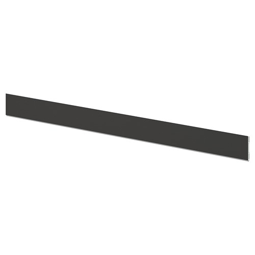 [IKEA/イケア/通販]FORBATTRA フォルベットラ 蹴込み板, マット チャコール[K](a)(70526730)｜WEBYセレクション　店