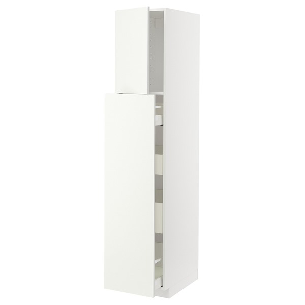[IKEA/イケア/通信販売]METOD メトード / MAXIMERA マキシメーラ 御機嫌押し入れ 抽き出し式/扉1枚/抽き出し4個付き添い人, 白いこと/ヴァルステナ 白いこと[11](a)(29506749)