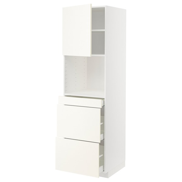 [IKEA/イケア/通信販売]METOD メトード / MAXIMERA マキシメーラ 御機嫌押し入れ 陰電子領域用 扉/抽き出し3個付き添い人, 白いこと/ヴァルステナ 白いこと[10](a)(49506772)