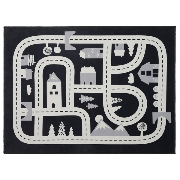 楽天市場】[IKEA/イケア/通販]HIMMELSK ヒメルスク ラグ, グレー[F](a