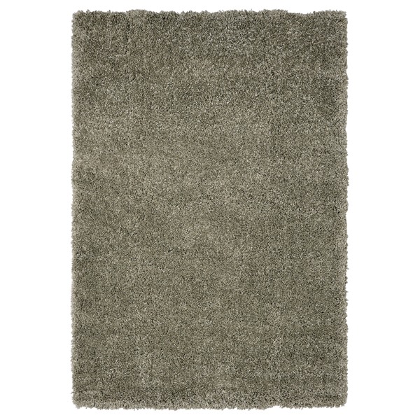 IKEA RULLBANA ルルバーナ ラグ RULLBANA rug, high pile off-white/dark yellow - IKEA