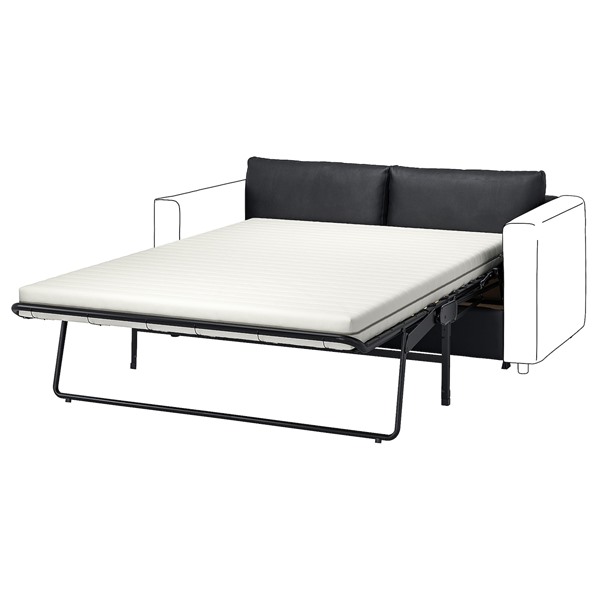[IKEA/イケア/通販]VIMLE ヴィムレ 2人掛けソファベッドセクション, グラン/ボームスタード ブラック[3](a)(39562117)