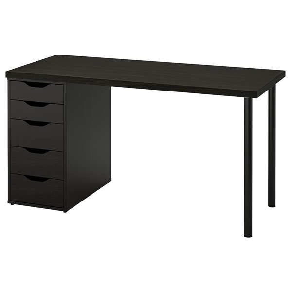 楽天市場】IKEA イケア ALEX アレクス デスク 131x58 cm グレー