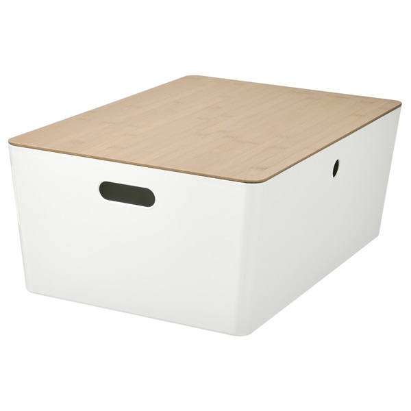 楽天市場】[IKEA/イケア/通販]BULLIG ブッリッグ ボックス, 竹