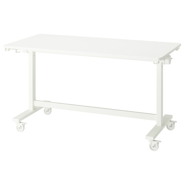 [IKEA/イケア/通信販売]MITTZON ミッツォーン 折りたたみ一覧表 キャスター付き添い人, 白いこと[K](c)(90527955)