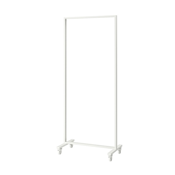 [IKEA/イケア/通信販売]MITTZON ミッツォーン 一こま キャスター付き添い人, 白いこと[J](b)(90528648)