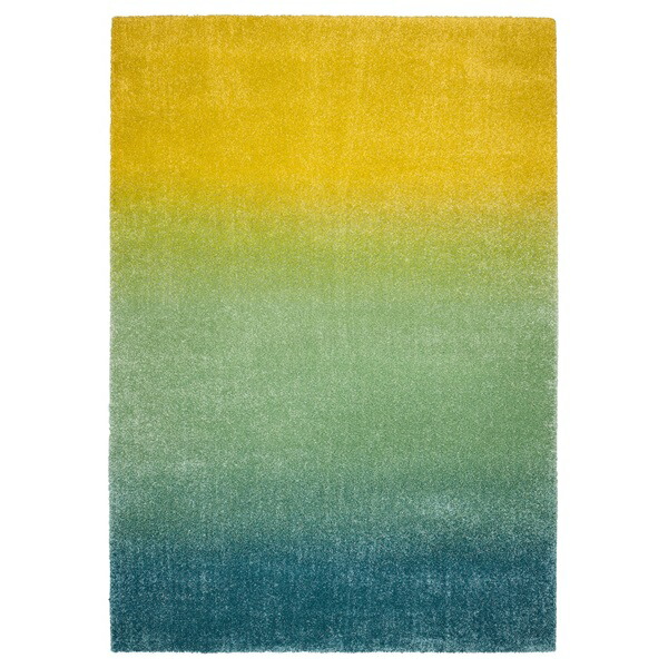 IKEA RULLBANA ルルバーナ ラグ RULLBANA rug, high pile off-white/dark yellow - IKEA
