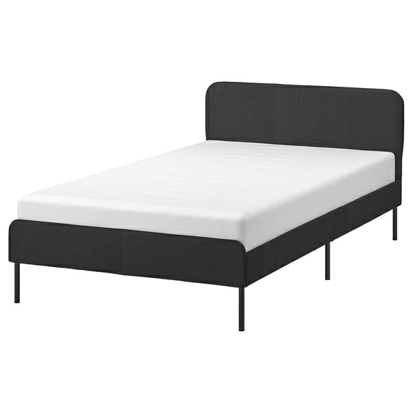 IKEA スラットゥム ファブリックベッドフレーム グレー セミダブル 楽天市場】[IKEA/イケア/通販]SLATTUM スラットゥム