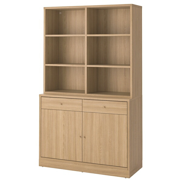 [IKEA/イケア/通販]TONSTAD トンスタード 収納コンビネーション, オーク材突き板[5](a)(69570272)