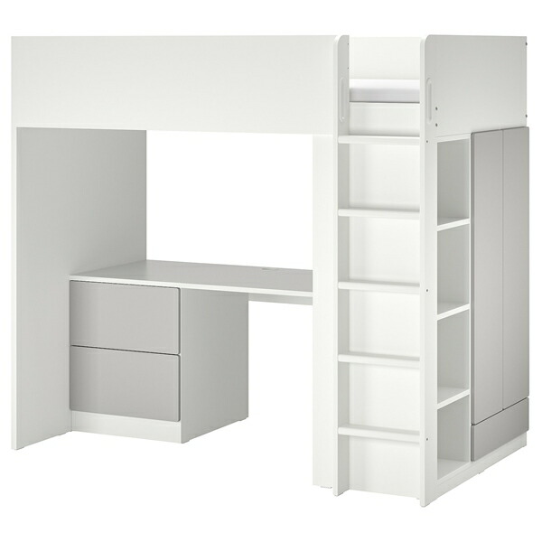 楽天市場】[IKEA/イケア/通販]VITVAL ヴィトヴァル ロフトベッド