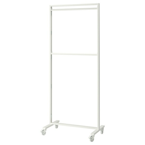 [IKEA/イケア/通信販売]MITTZON ミッツォーン 一こま キャスター/厚地の外套仕合わせ/ディスプレイシェルフ付き添い人, 白いこと[JC](a)(09536422)