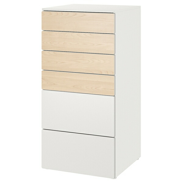 楽天市場】[IKEA/イケア/通販]HEMNES ヘムネス チェスト（引き出し×6 