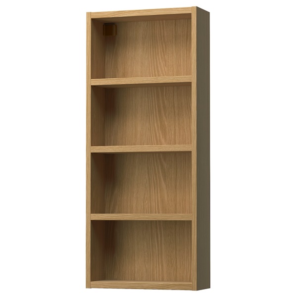 [IKEA/イケア/通販]HAGAAN ハガオーン ウォールオープンキャビネット, オーク調[E](a)(30535524)