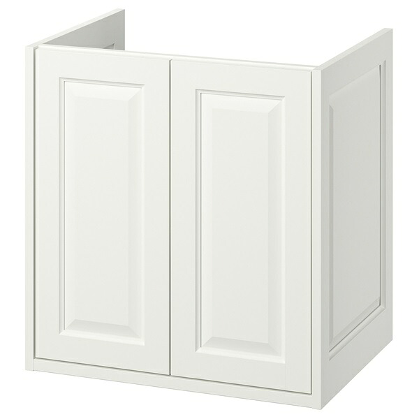 [IKEA/イケア/通販]TANNFORSEN テンフォルセン 洗面台 扉付き, ホワイト[D](a)(30556677)