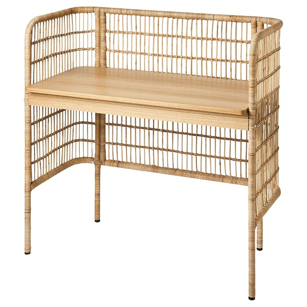IKEA FRYKSÅS フリークソース　収納ユニット キャスター付　37x53 FRYKSÅS フリークソース 収納ユニット キャスター付, 籐, 37x53