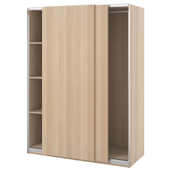 [IKEA/イケア/通信販売]PAX パックス / HASVIK ハスヴィーク 単語衣裳, ホワイトステインオーク調/ホワイトステインオーク調[LL](a)(29435969)