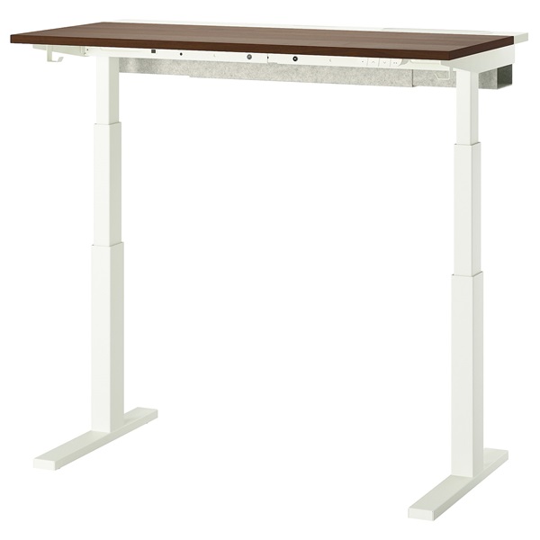 IKEA ベカント　てて BEKANT desk, white, 63x311/2