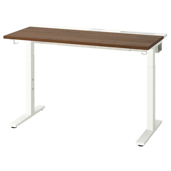 [IKEA/イケア/通信販売]MITTZON ミッツォーン 事務机, ウォール中毒者材穿刺板/白いこと[3](a)(29526021)