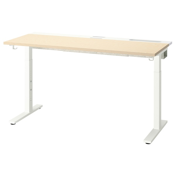 楽天市場】IKEAイケア LISABO リーサボーデスク, アッシュ材突き板