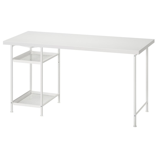 [IKEA/イケア/通信販売]LAGKAPTEN ラグカプテン / SPAND スペンド 学習机, 白いこと[4](c)(59563663)