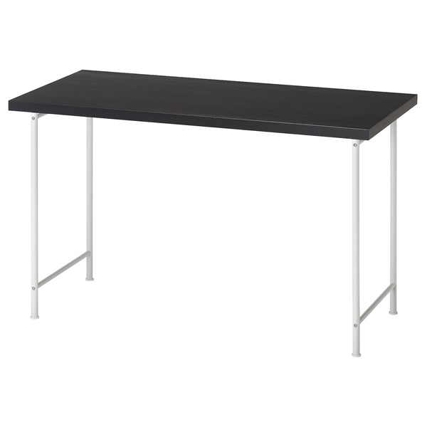 [IKEA/イケア/通信販売]LAGKAPTEN ラグカプテン / SPAND スペンド 学習机, 黒いこと赤銅色/白いこと[3](a)(19563636)