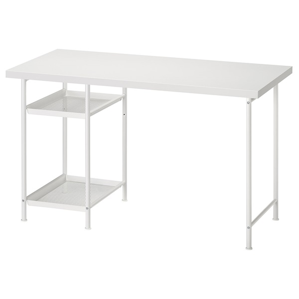 [IKEA/イケア/通信販売]LAGKAPTEN ラグカプテン / SPAND スペンド 学習机, 白いこと[4](c)(69563610)