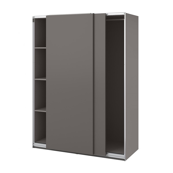 [IKEA/イケア/通信販売]PAX パックス / HASVIK ハスヴィーク 単語衣裳, 暗然たる薄墨色/暗然たる薄墨色[8](a)(79499317)