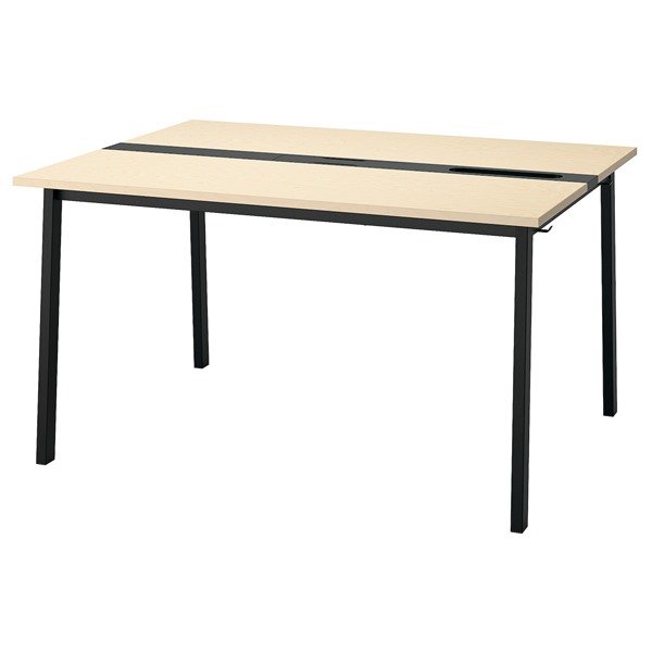 [IKEA/イケア/通信販売]MITTZON ミッツォーン 話し合い用時刻表, バーチ材穿刺板/黒いこと[4](a)(29533385)