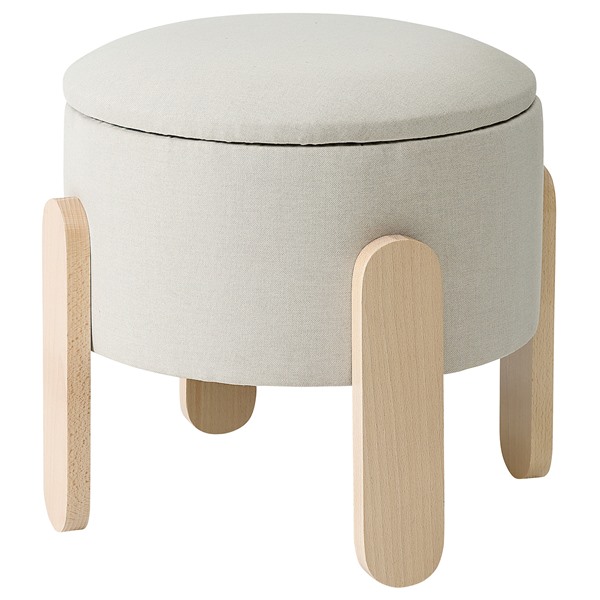 [IKEA/イケア/通信販売]FORLUNDA フォルルンダ プーフ, 納める付き添い人/ヴィースレ ベージュ[D](c)(80572750)
