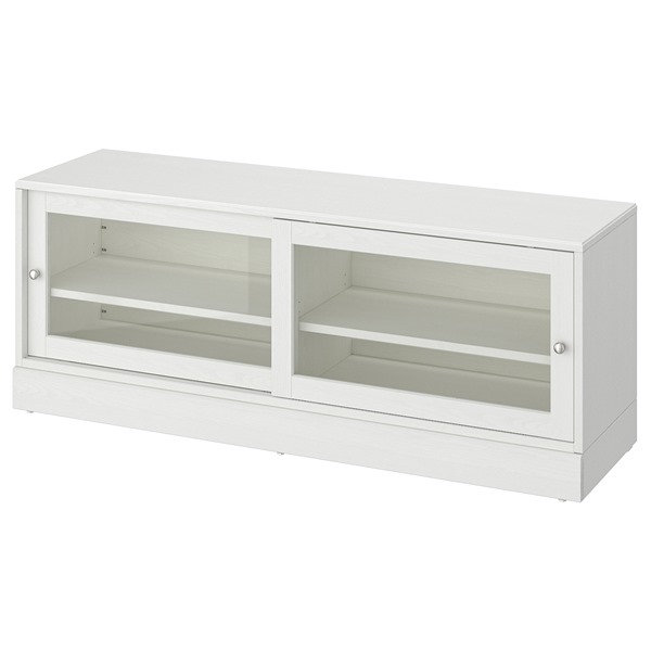 [IKEA/イケア/通販]HAVSTA ハーヴスタ テレビ台 台座付き, ホワイト[JJ](a)(90529271)