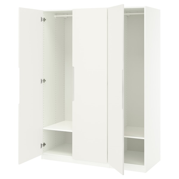 [IKEA/イケア/通信販売]PAX パックス / TONSTAD トンスタード ワードローブコンビネーション, 白いこと/象牙色[12](a)(99549019)