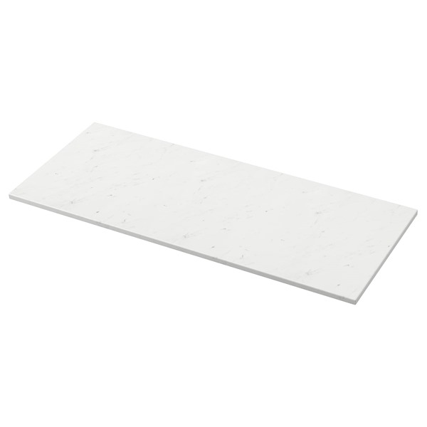 [IKEA/イケア/通販]TOLKEN トルケン カウンタートップ, ホワイト 大理石調/フォリエート加工[H](a)(10601708)