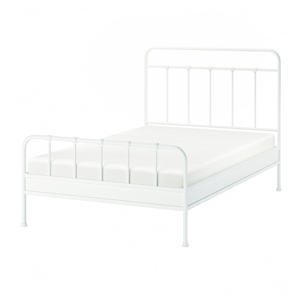 [IKEA/イケア/通販]STJARNO シェルノー ベッドフレーム, ホワイト[KK](a)(80579054)
