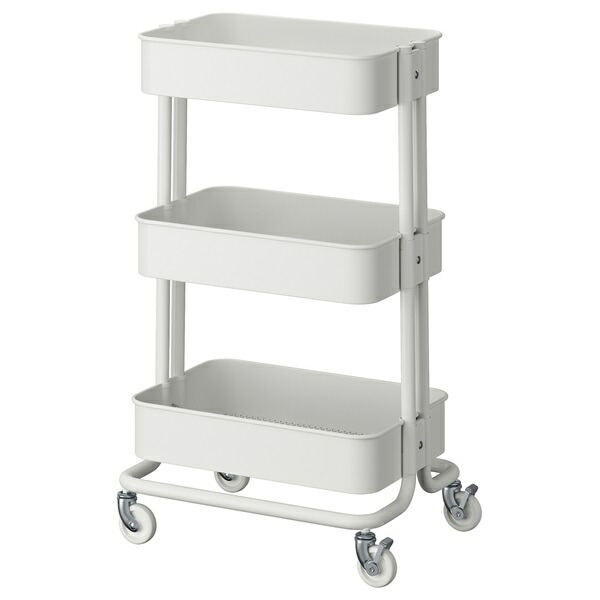 IKEA　RISATORP リーサトルプ ワゴン　ホワイト Amazon.co.jp: IKEA RISATORP ワゴン ホワイト : ホーム＆キッチン