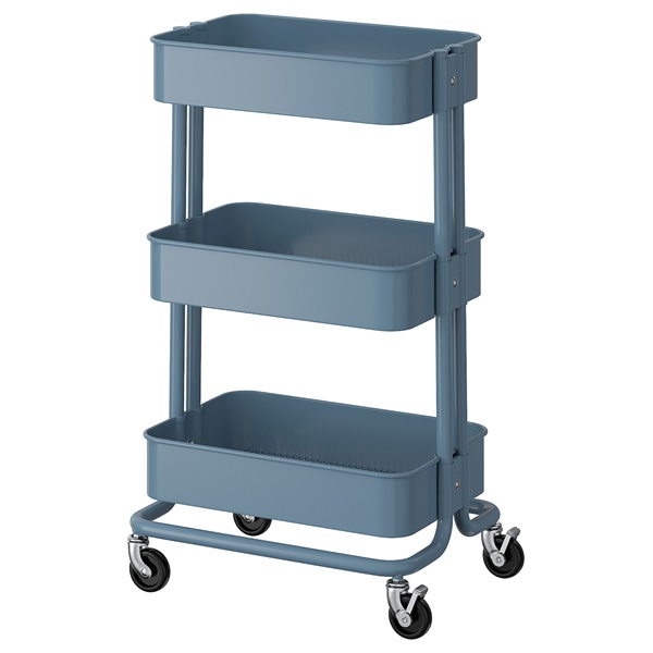 IKEA TROTTEN トロッテン ワゴン チャコール 80x40 cm IKEA TROTTEN トロッテン ワゴン チャコール 80x40 cm - メルカリ