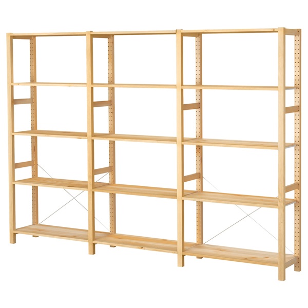[IKEA/イケア/通販]IVAR イーヴァル 3セクション/棚板, パイン材[21](a)(39582728)｜WEBYセレクション　店